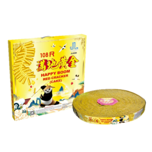 Happy Boom Red Cracker (Cake) 3/1